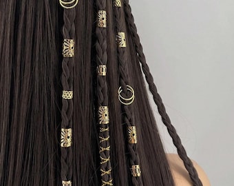 41個のヘアアクセサリーセット、リングセット、ヘアアクセサリー、女神ヘアジュエリー、ジュエリーカフス、女の子/女性用ヘアジュエリー