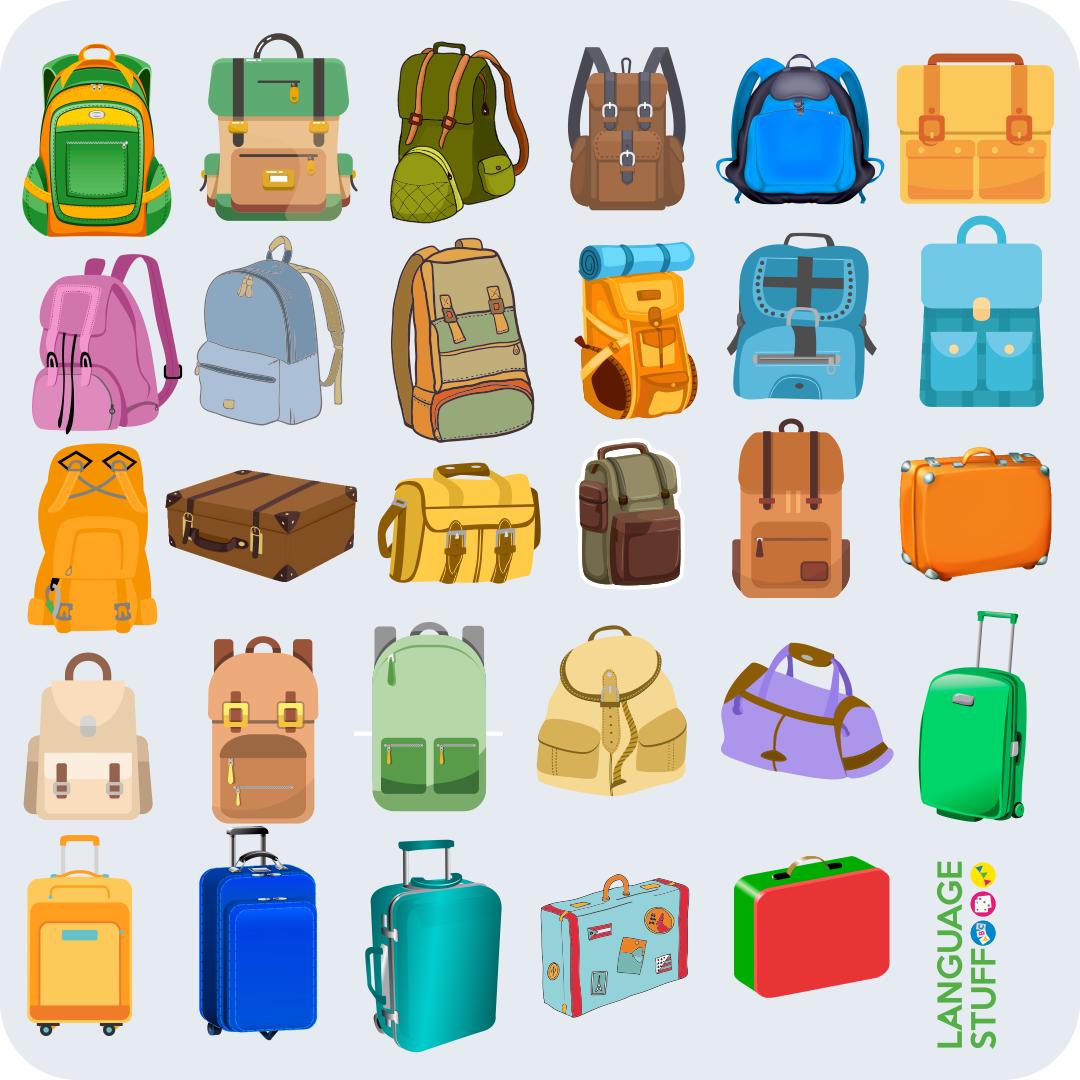 Pack Your Backpack Template. Printable PDF. - Etsy