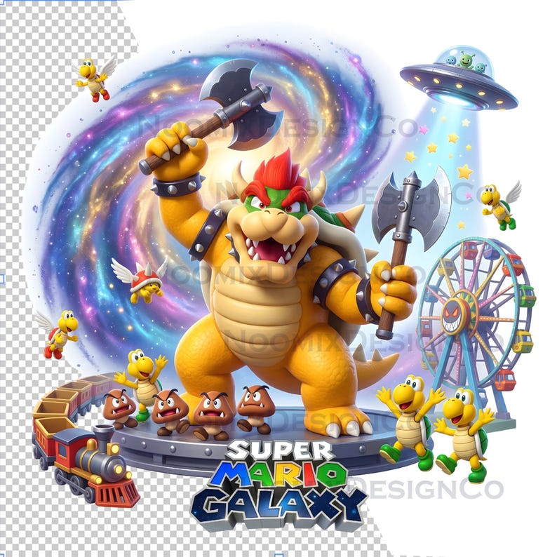 Super Bros Galaxy PNG, Monster clipart T-Shirt Design, Bros Space PNG, Gamer Shirt PNG, Kids Gamer Graphic, gaming clipart Instant Download image 10