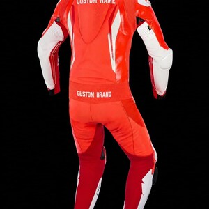 biker suit back design custom name
premium motorcycle armor suit
professional racing gear men