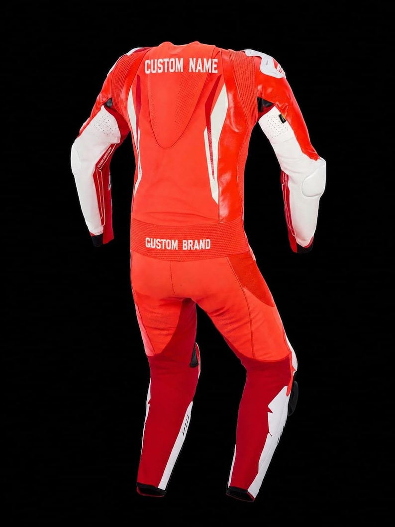 biker suit back design custom name
premium motorcycle armor suit
professional racing gear men