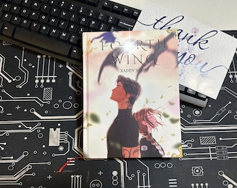 Fourth Wing – Xaden’s POV | Handmade Hardcover Fantasy Book | Special Edition Fanfiction Novel | Booktok Gift for Readers