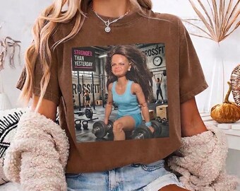 Lustige Gym-Puppe im PNG-Format zum digitalen Download, T-Shirt-Designs mit Workout-Memes, Gym-Girl-Humor-T-Shirt