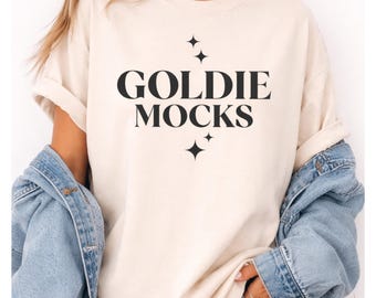 Minimalist Typography PNG, Goldie Mocks Design, Aesthetic Shirt PNG, Trendy Quote PNG, Cricut Sublimation Design, Digital Download