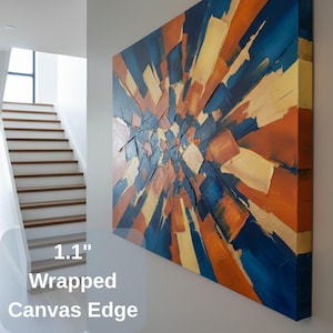 Impresión en lienzo de Manos Ardientes, Libro Místico, Arte Mural de Fantasía imagen 8