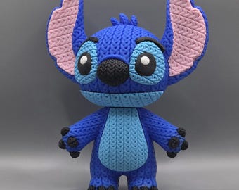 Stichfigur – Strickeffekt – 17 cm