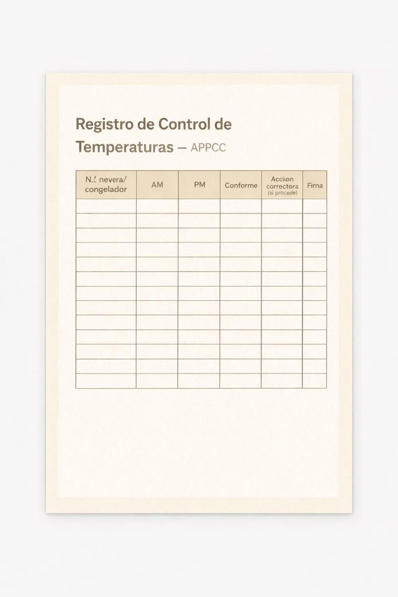 Temperature Log. Editable Templates. Ideal for Keeping Records in ...