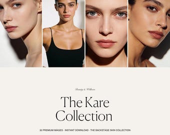 KARE | Backstage Skin Stock Photos | Diverse Portraits & Studio Light | 30 Images | Digital Download