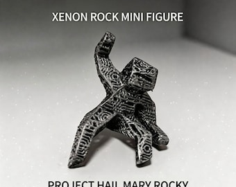 Rocky Xenonite Grace Skulptur – 3D-gedrucktes Modell – Ein Sci-Fi Geschenk für Bücherliebhaber Inspiriert von Project Hail Mary