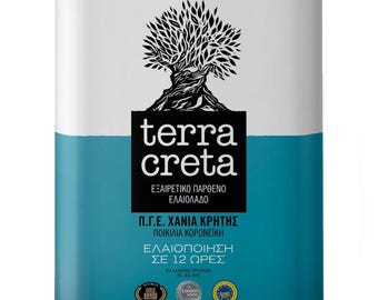 Olio extravergine di oliva cretese di Chania Creta 2 litri