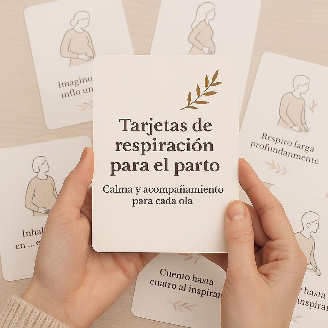 Breathing Cards for Childbirth | 20 Techniques | Calm, Dilation, and ...