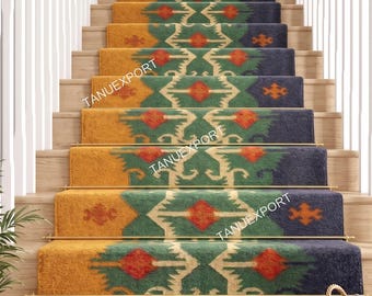 Boho Runner Rug, Hallway Kilim Rug, Southwestern Runner, Tribal Hallway Carpet, Handmade Bohemian Rug, Farmhouse Entryway Runner, Navajo Rug