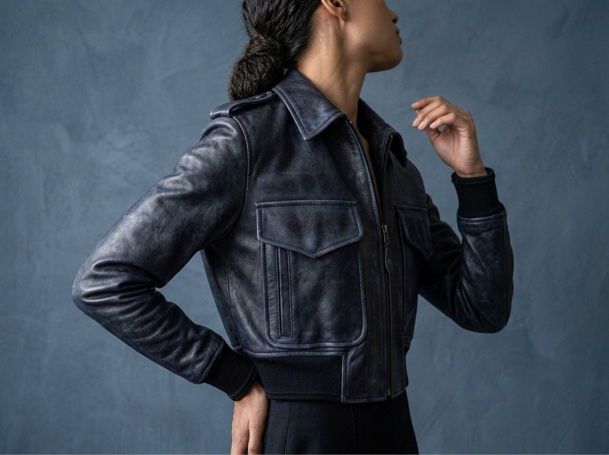 French Pilot Jacket - Etsy