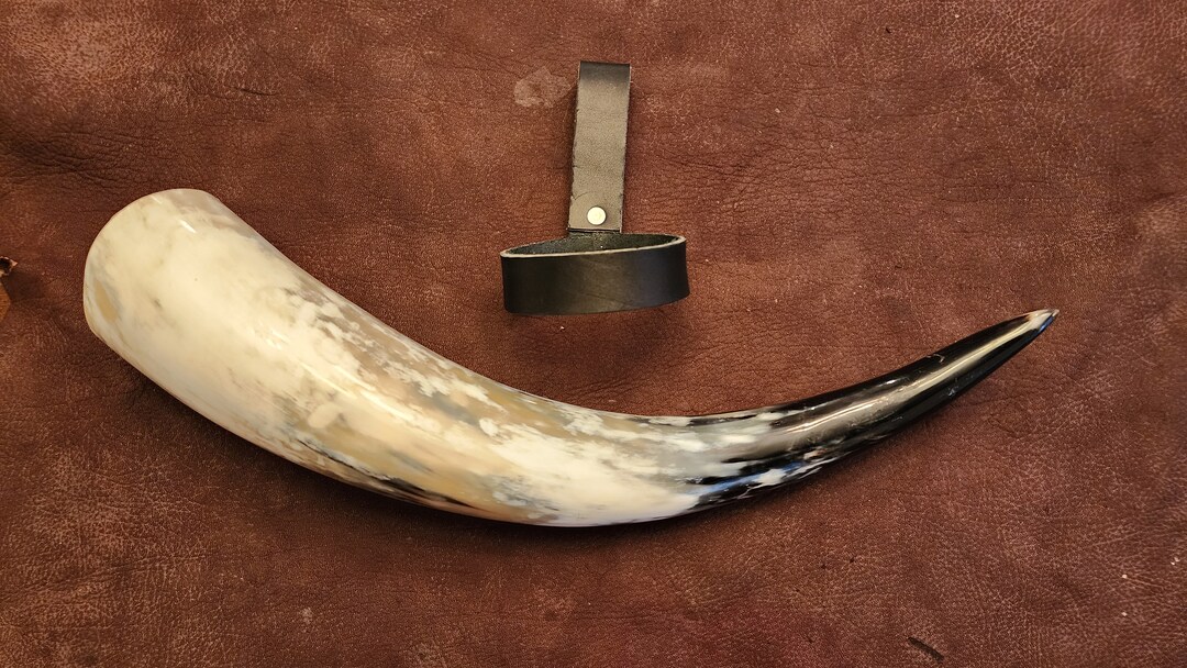 26 Oz Viking Drinking Horn Etsy
