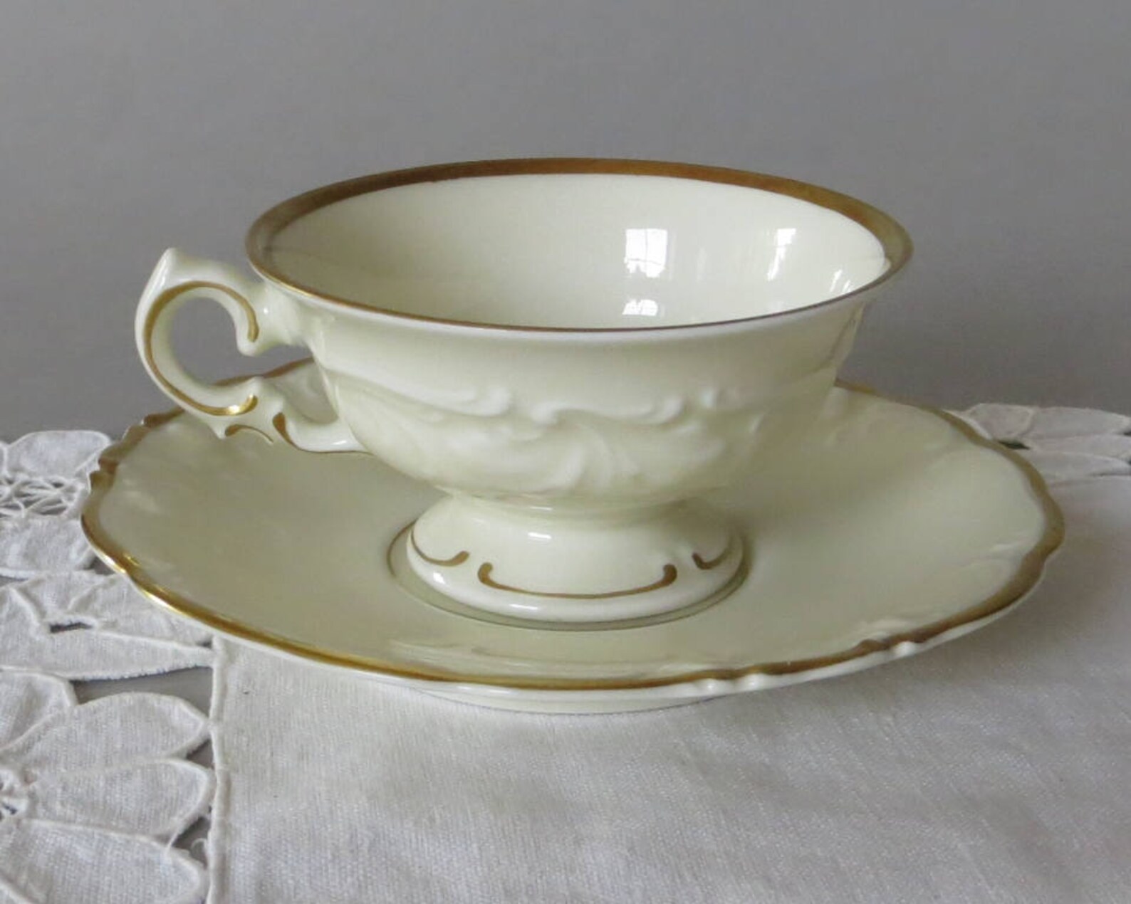 KPM Germany Friederike Coffee set Vintage Hand Painted Etsy