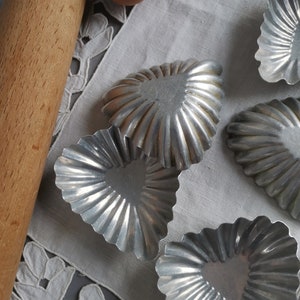 Vintage Cupcake Dosen Muffin Tart Dosen Mini Kuchenformen Formen Aluminium Backform Herz Rund Oval Schwedische Küche Bild 3