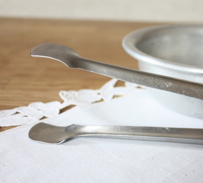 Vintage Salad Tongs Salad Server Rustic Kitchen Decor Kitchen Etsy