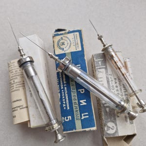 Antique glass syringe - Etsy 日本