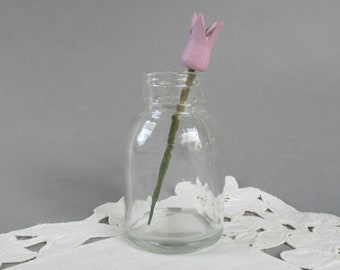 Vintage Apothecary Bottle Medicine Bottle Clear Glass Empty Craft Bottle Small Poison Bottle Apothecary Jar Vase Vintage Pharmacy Bottle