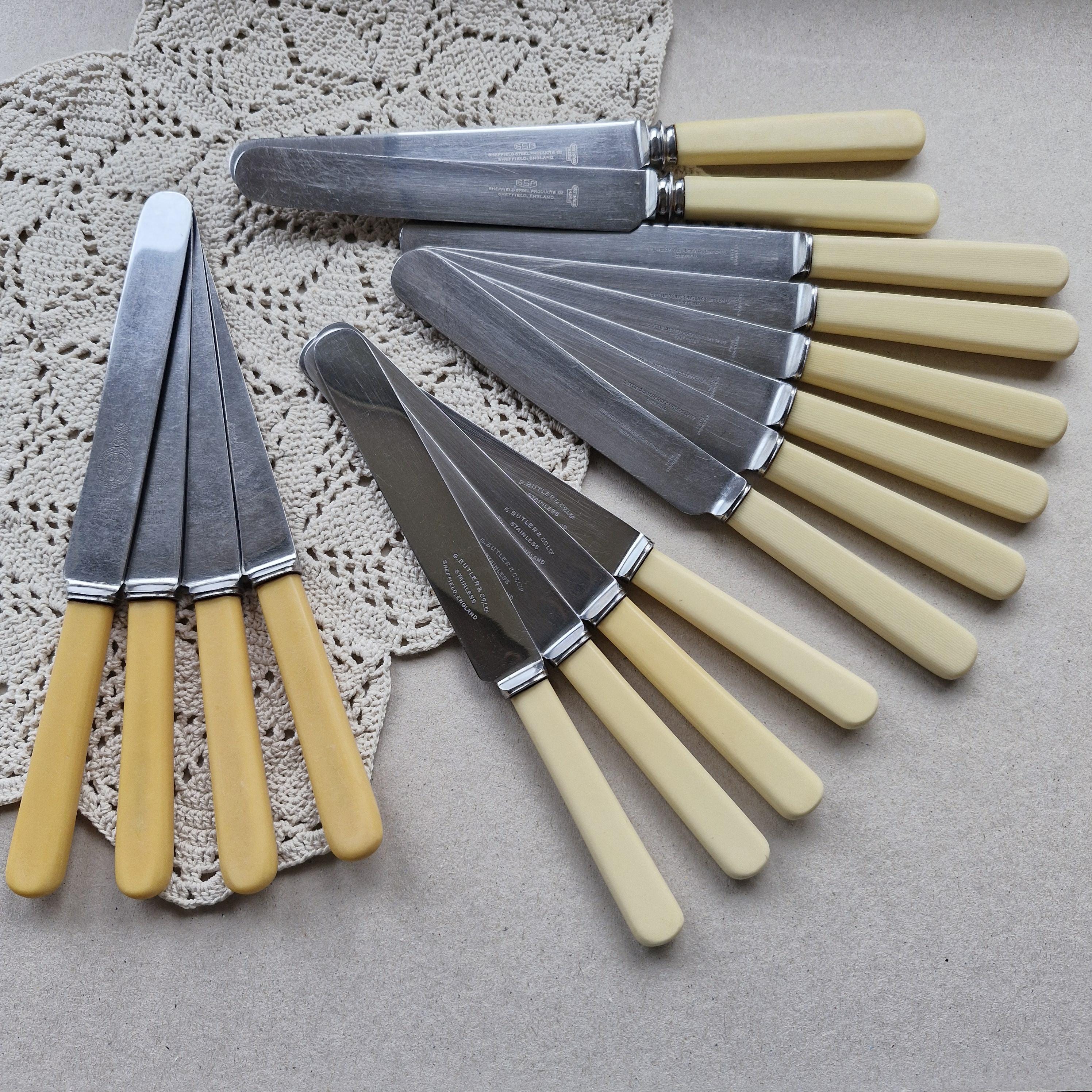 Sheffield Stainless Steel Knives - Etsy