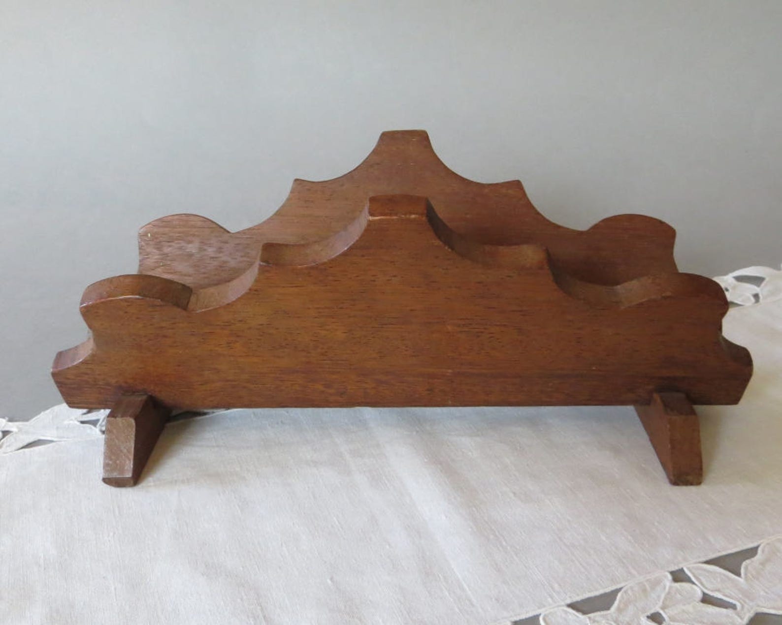 Vintage Wine Bottle Holder Wooden Bottle Holder Wine Rack Etsy