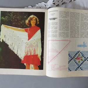 Vintage Knitting Pattern Magazine Crochet Patterns 1976 Knits for Womens Mens Kids Knitting Patterns Book Hand Knits