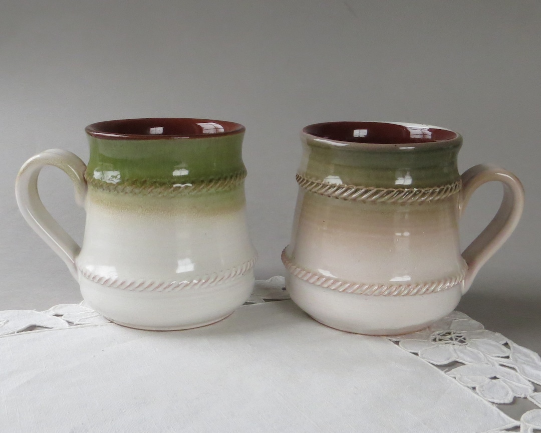 Vintage Beer Stein Ceramic Beer Stein Pottery Man Cave Pottery Etsy