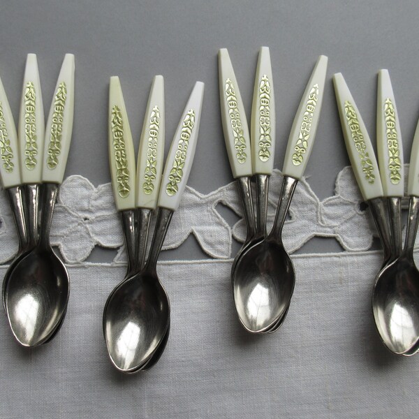 Plastic Handle Spoon Etsy