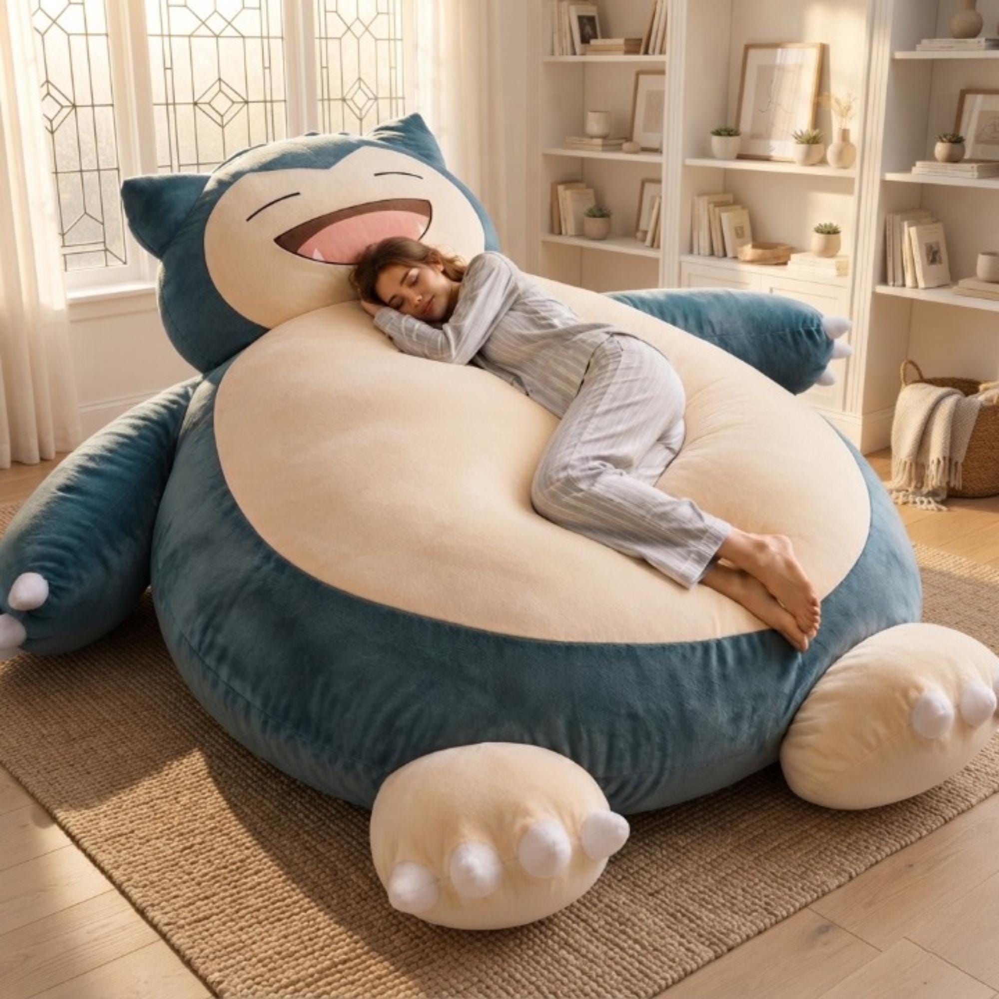 Snorlax beanbag - Etsy 日本
