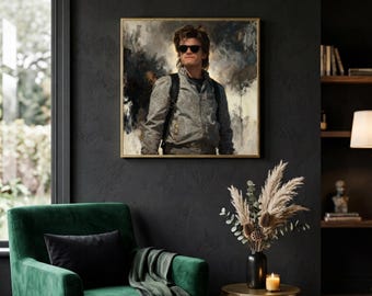 BabySittor | Cinematic Character Portrait Print | Dark Narrative Wall Art