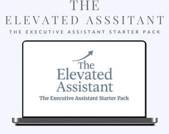 Pack de démarrage Assistant de direction | Modèles, systèmes et outils essentiels pour les AE