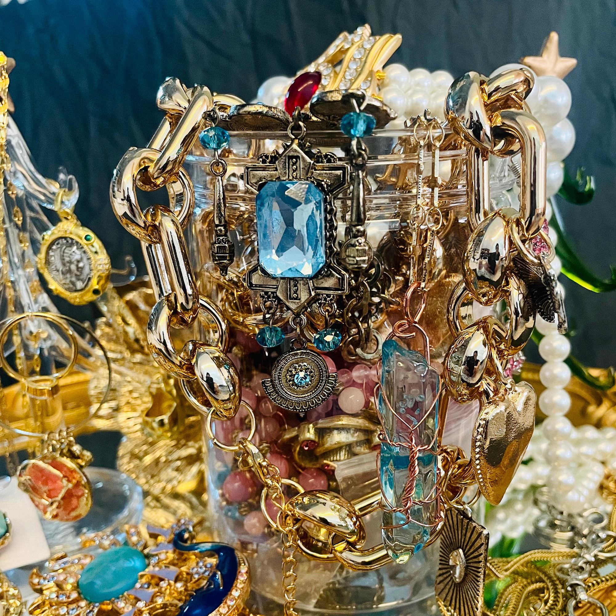 Mystery jewelry jar - Etsy 日本