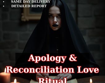 Apology & Reconciliation Love Ritual | Rekindle Lost Love | Relationship Harmony Energy Work