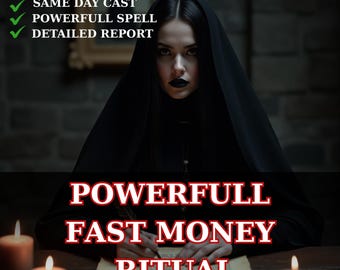 Fast Money Ritual | Same Day Wealth Manifestation | Attract Prosperity, Quick Financial Opportunities & Abundance Energy Work