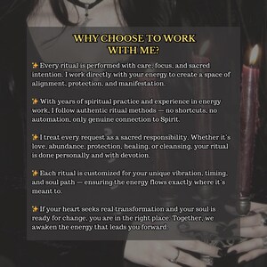 Personalized Manifestation Ritual | Same Day Energy Alignment (PDF Report) image 3