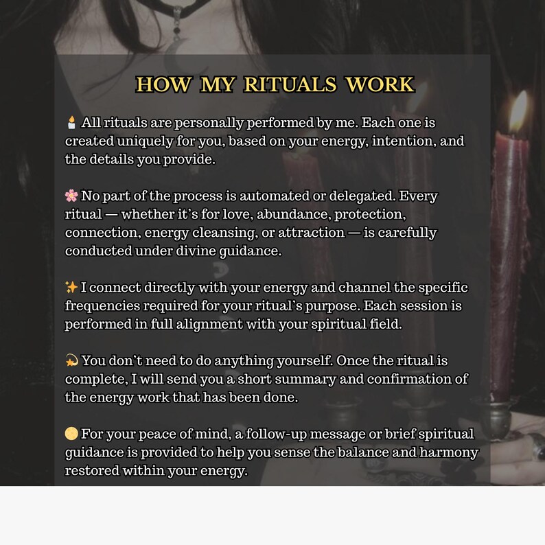 Personalized Manifestation Ritual | Same Day Energy Alignment (PDF Report) image 2