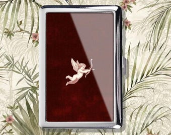 Angle Cigarette Case Vintage Metal Box Wallet