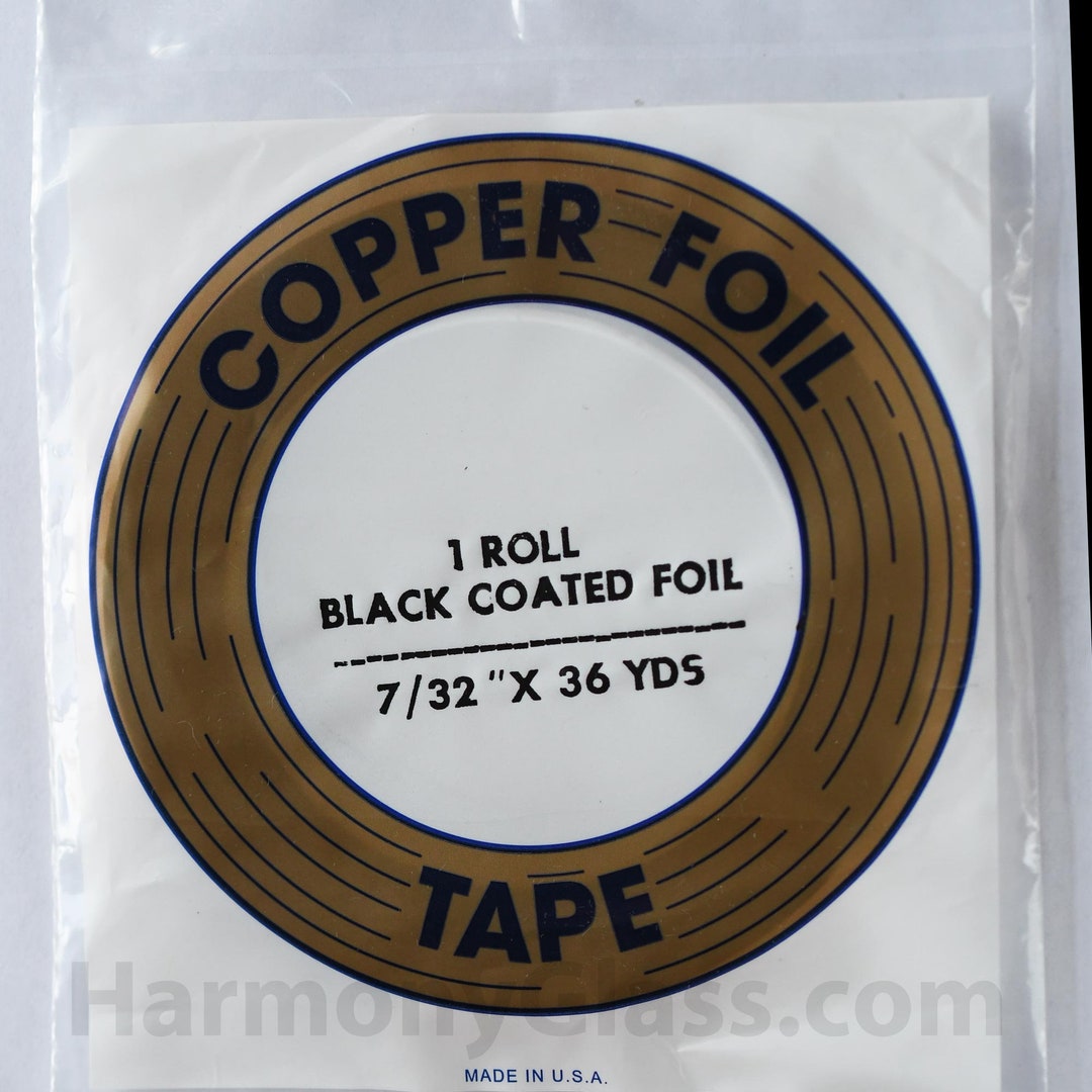 EDCO Silver Back Copper Foil 1/4 in - Whittemore-Durgin Stained Glass