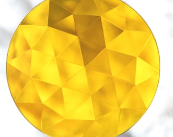 Glass Jewels, 35mm Round Faceted, 19 Color Choices