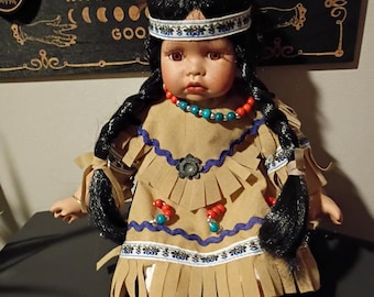 Haunted Doll Es Prehistoric Cave Woman Ghost Screams & Grunts, Animal Whisperer