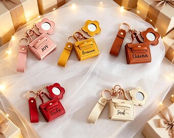 Custom Mini Storage Keychain Bag, Back To School Gift