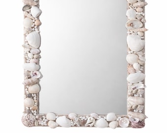 Large Seashell Mirror