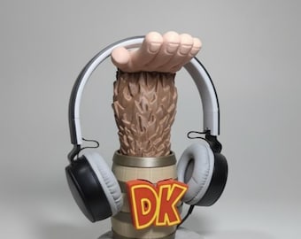 Donkey Kong Headphone Stand - Gaming Desk Accessory