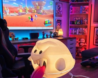 Super Mario Boo-lampa – 3D-printad spelnattlampa