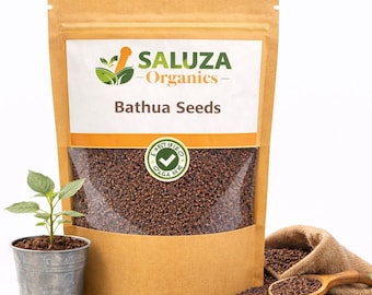 280+ semillas de bathua (cenizo blanco) – Hortaliza india no transgénica para huerto doméstico