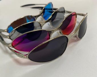 Large / 2000s Oakley Software Techwear Black Wide Leg Opium