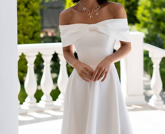 Off White Gown Ivory Engagement Dress BABARONI Tulle Lace Ivory/Champagne Wedding Dresses A-line Off