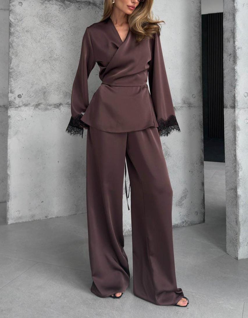 pants bridesmaid dress Angelina Ready To Ship Bridesmaids Dress main image 0