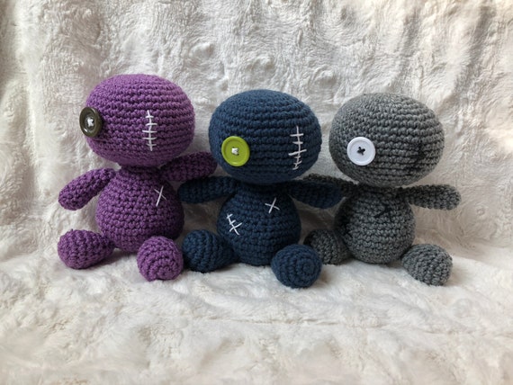 purple voodoo doll