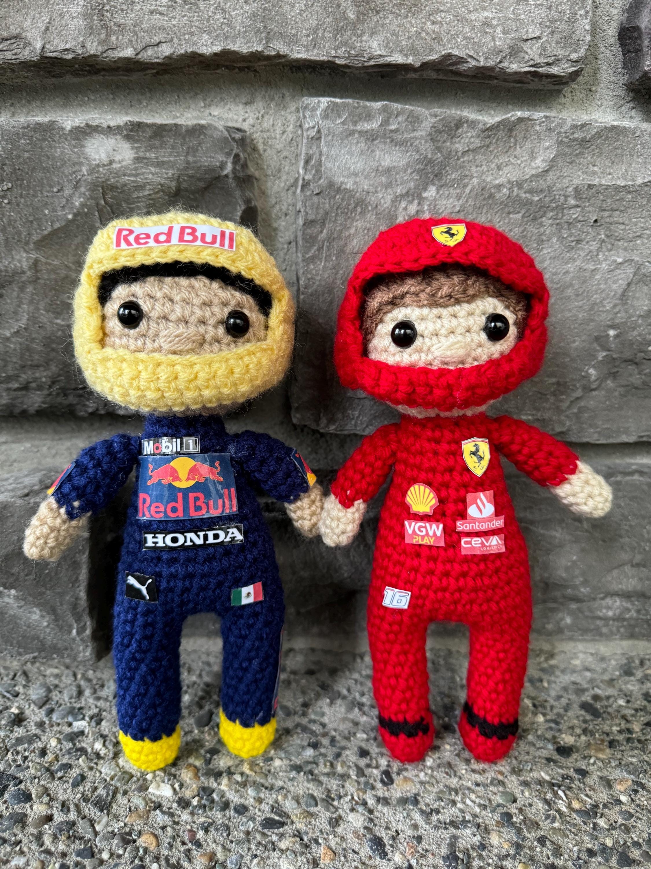 Formula One Doll Pattern, Driver Doll Pattern, Driver PDF, Crochet
